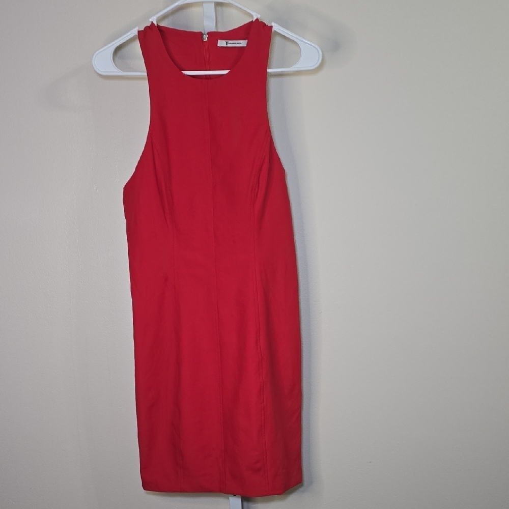 Alexander Wang Red Midi Dress